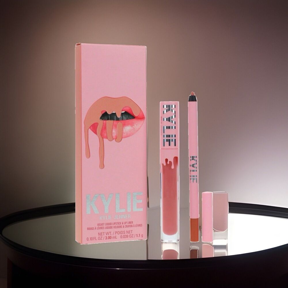 Kylie Cosmetics Bare Velvet Liquid Lipstick And Liner Kit 700 New